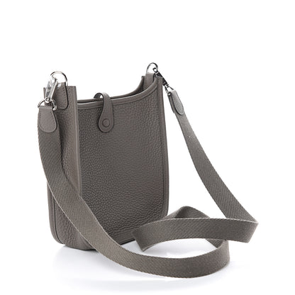 Hermes Taurillon Clemence Evelyne TPM Etain 2 of 9