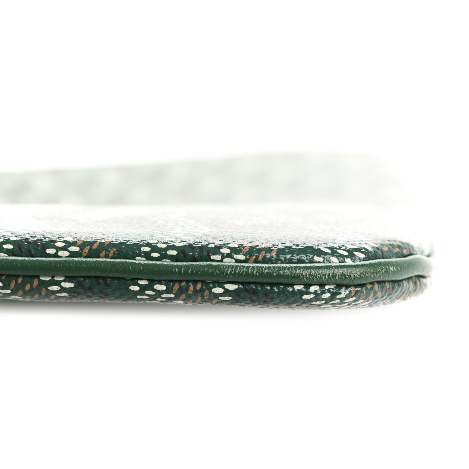 Goyard Goyardine Senat Pochette MM Green 11 of 11