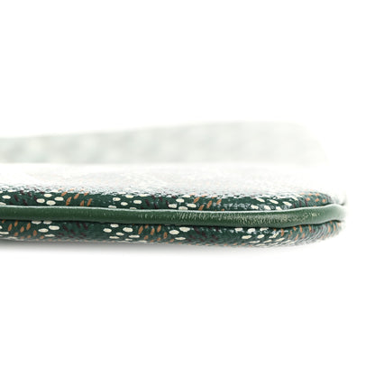 Goyard Goyardine Senat Pochette MM Green 11 of 11