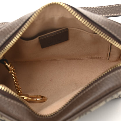 Gucci GG Supreme Monogram Web Mini Ophidia Shoulder Bag Brown 5 of 10