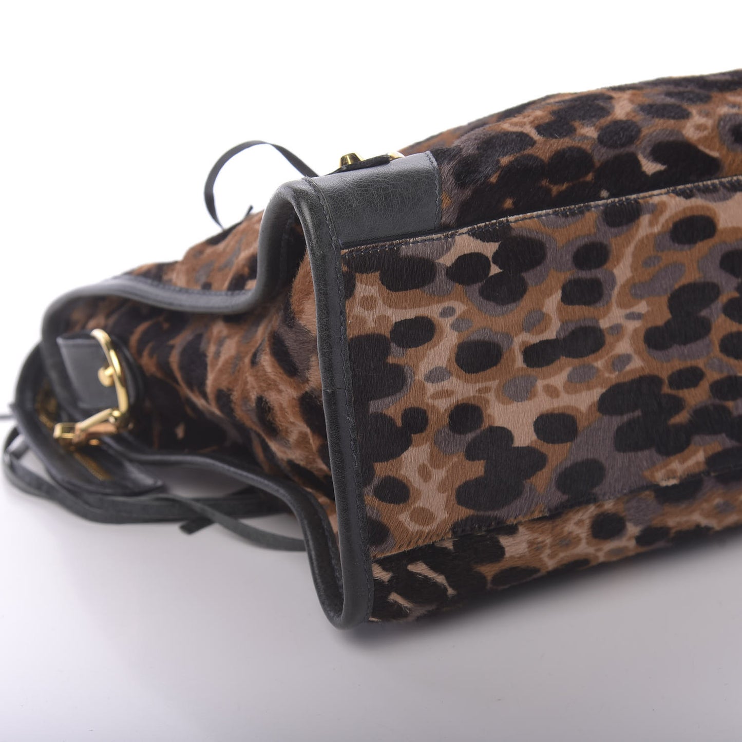 Pony Hair Leopard City Anthracite LTD ED