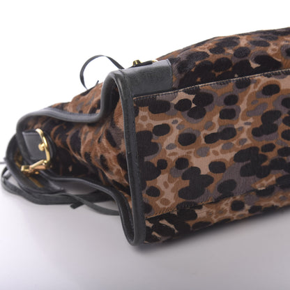 Balenciaga Pony Hair Leopard City Anthracite LTD ED 6 of 10