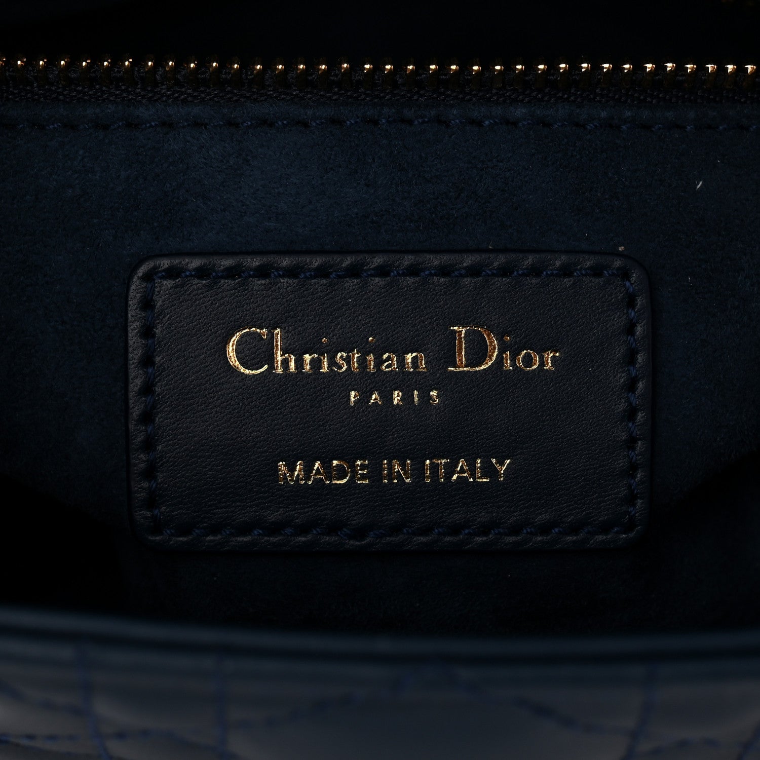 Christian Dior Lambskin Cannage Small My ABCDior Lady Dior Blue 10 of 21