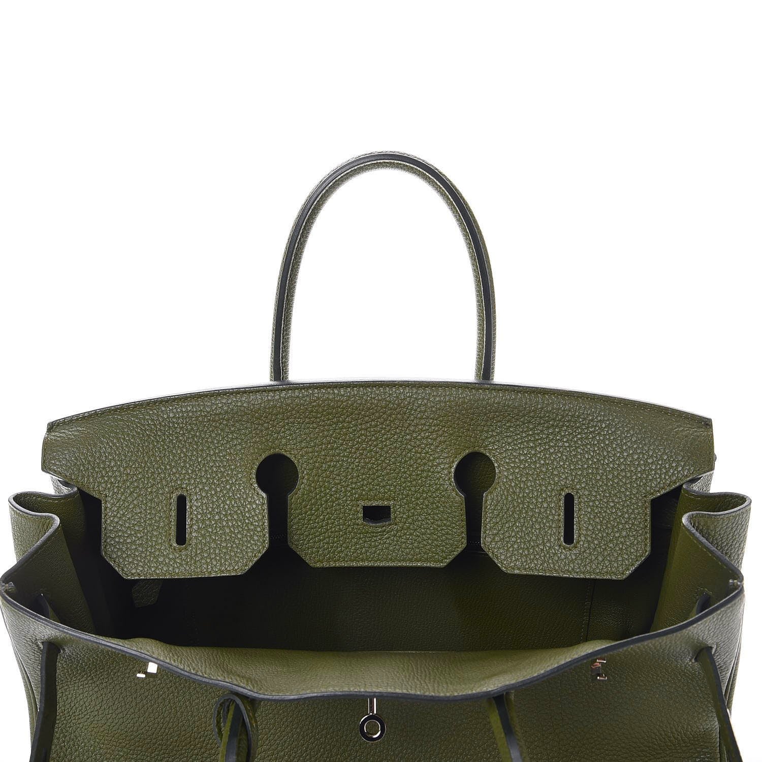 Hermes Togo Birkin 35 Vert Veronese 17 of 37
