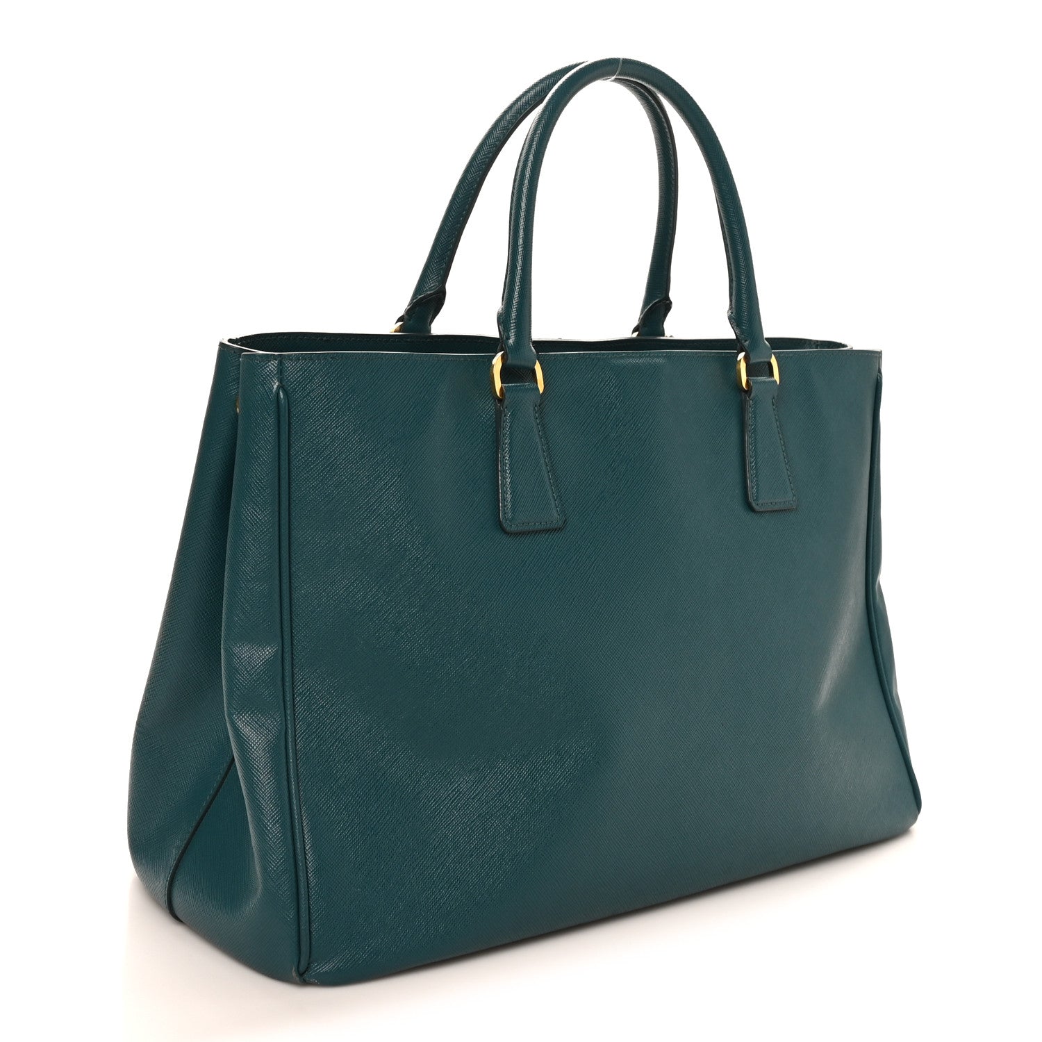Prada Saffiano Lux Large Tote Ottanio 3 of 9