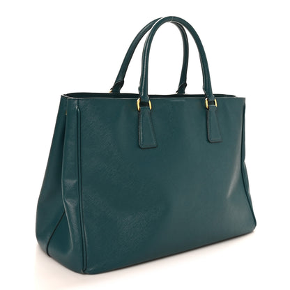 Prada Saffiano Lux Large Tote Ottanio 3 of 9