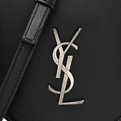 Saint Laurent Calfskin Heart Monogram Crossbody Black 8 of 11