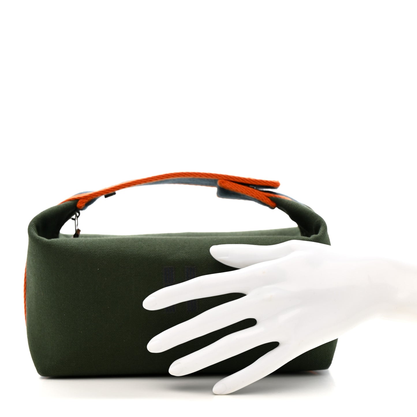 Canvas Small Bride-A-Brac Pouch Vert Foret
