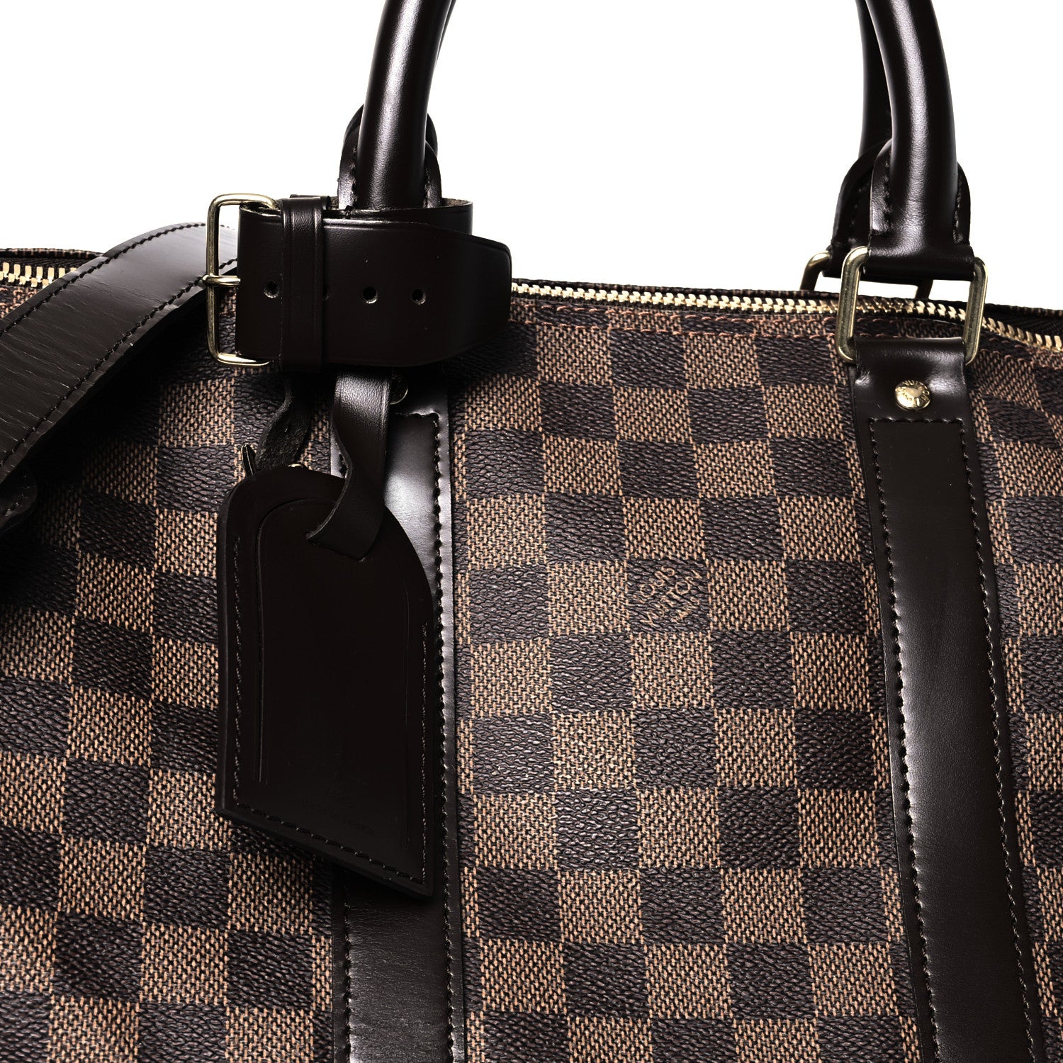 Louis Vuitton Damier Ebene Keepall Bandouliere 45 9 of 13