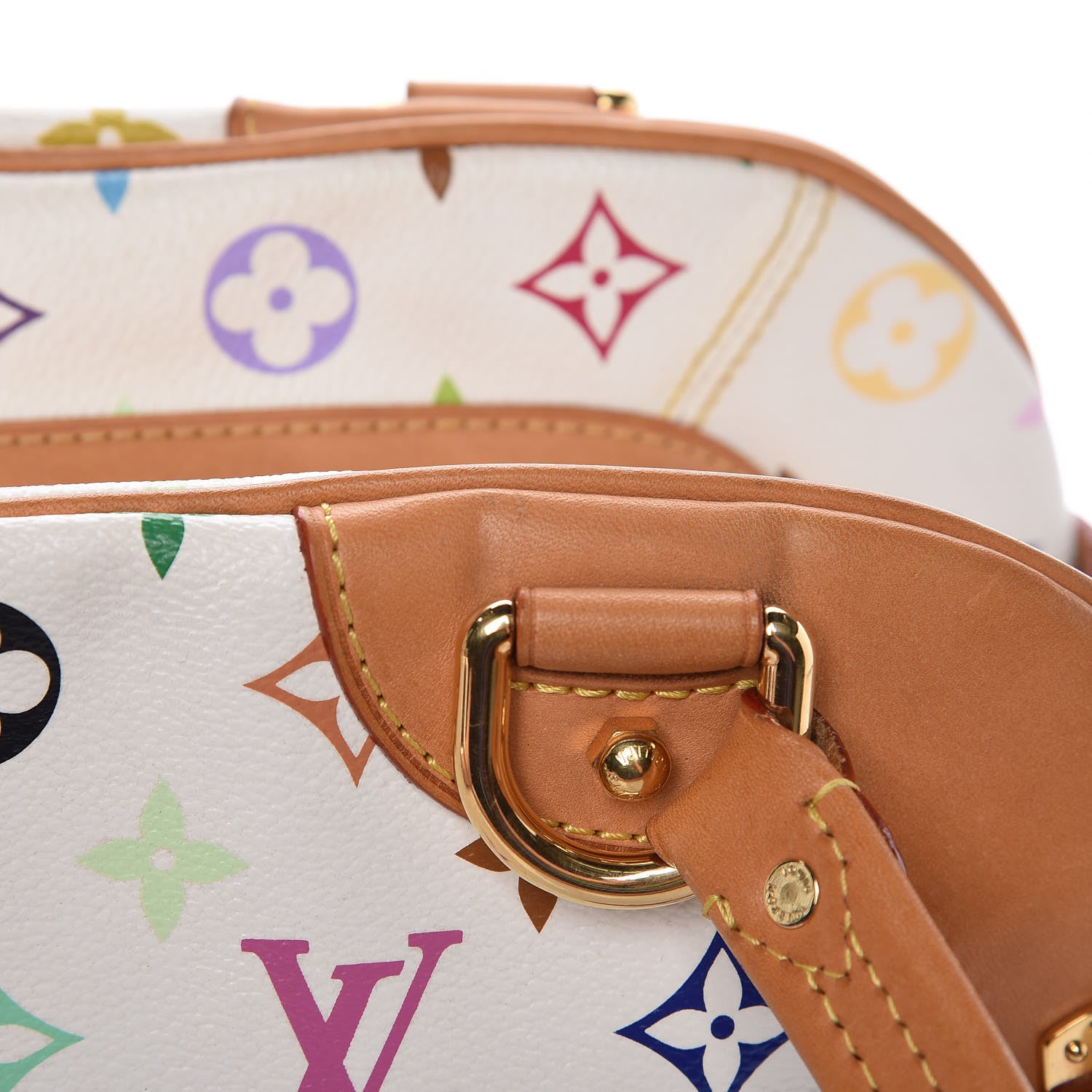 Louis Vuitton Monogram Multicolor Claudia White 17 of 17