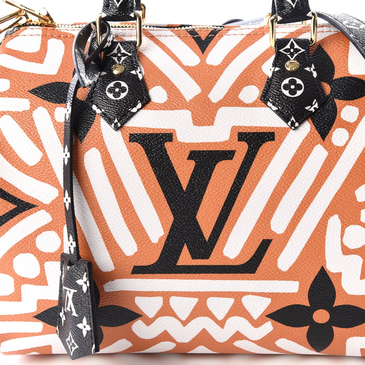 Monogram Giant Crafty Speedy Bandouliere 25 Creme Caramel