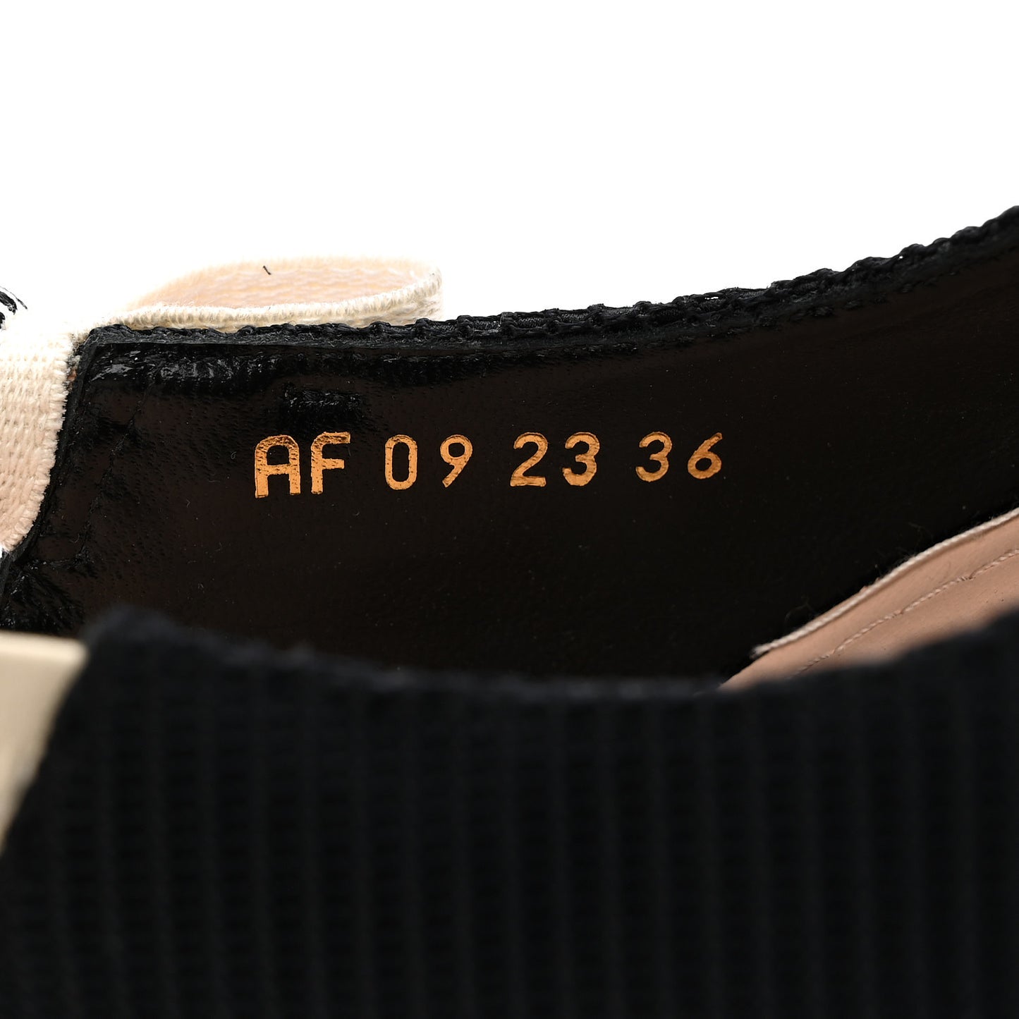 Technical Canvas Ribbon J Adior Slingback 65mm Pumps 36 Black
