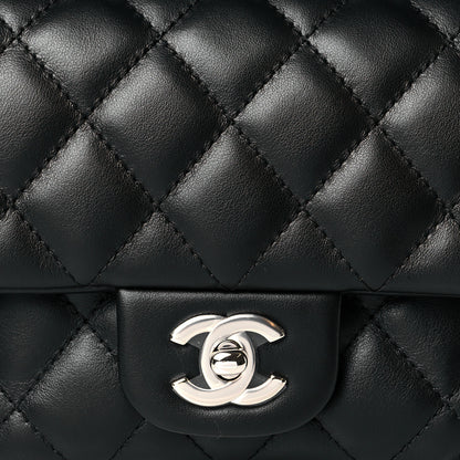Chanel Calfskin Quilted CC Uniform Flap Belt Bag Black 8 of 10