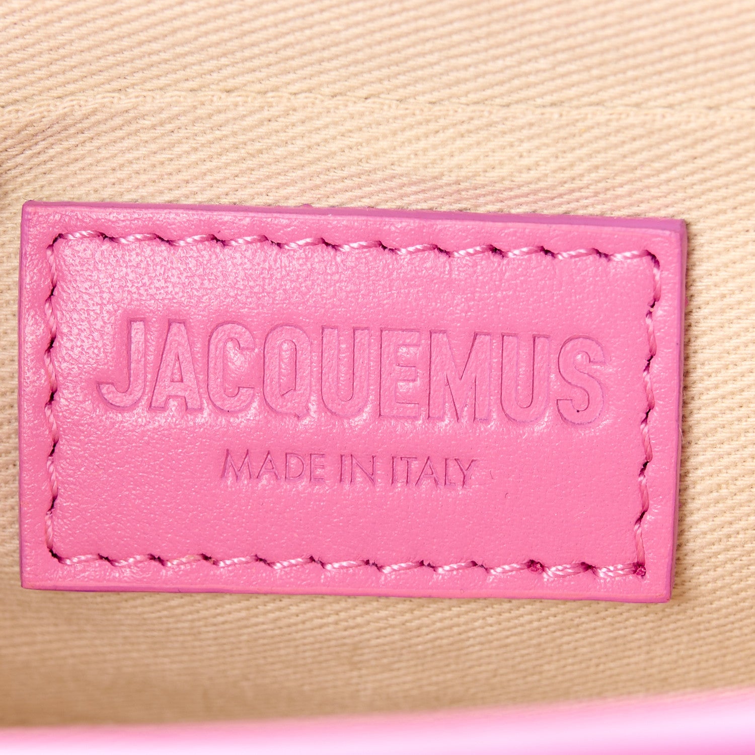 Jacquemus Smooth Calfskin Le Chiquito Long Pink 6 of 10