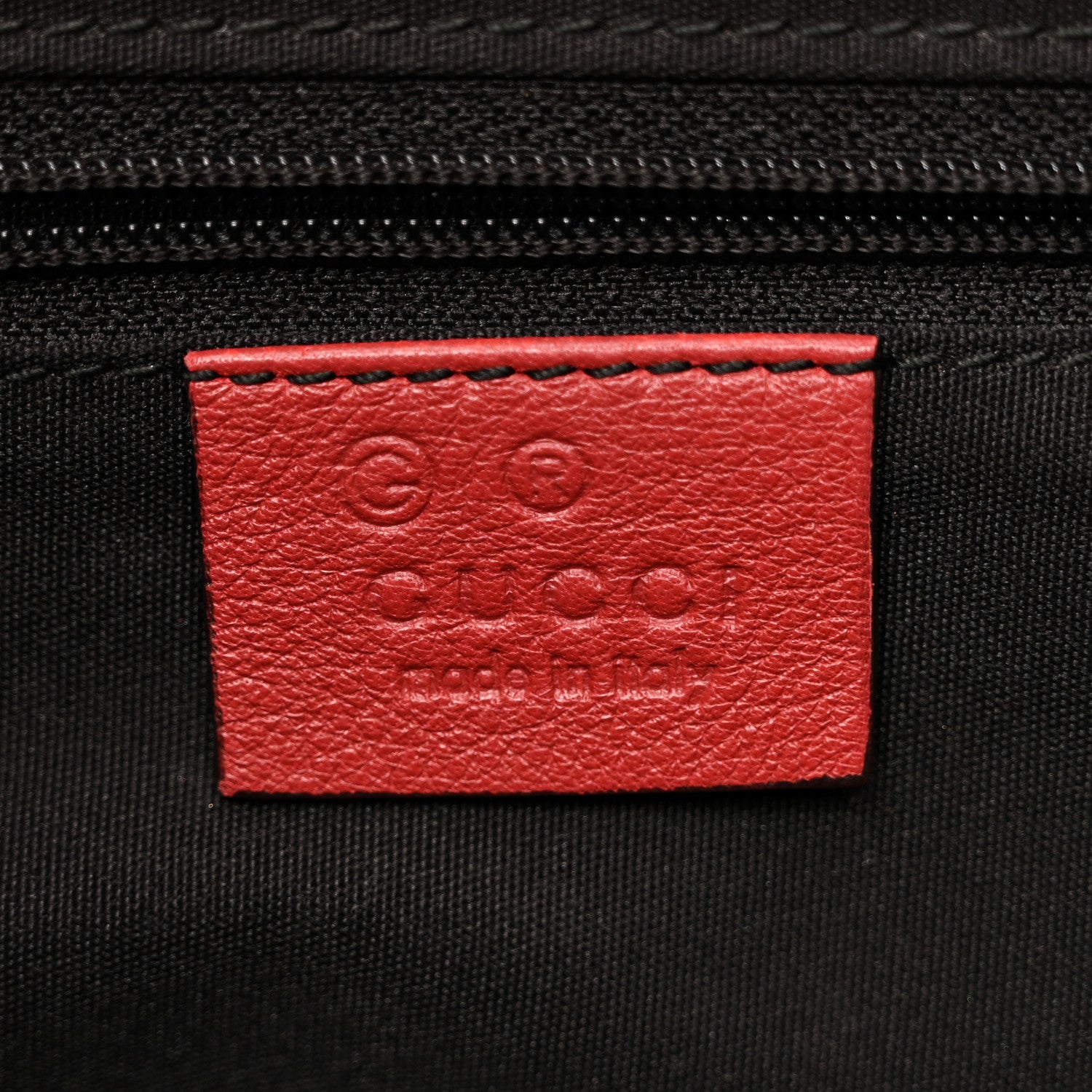 Gucci Monogram Half Moon Hobo Red 6 of 13