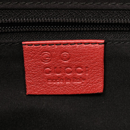 Gucci Monogram Half Moon Hobo Red 6 of 13
