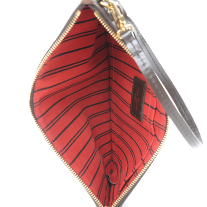 Louis Vuitton Damier Ebene Neverfull MM GM Pochette 5 of 9