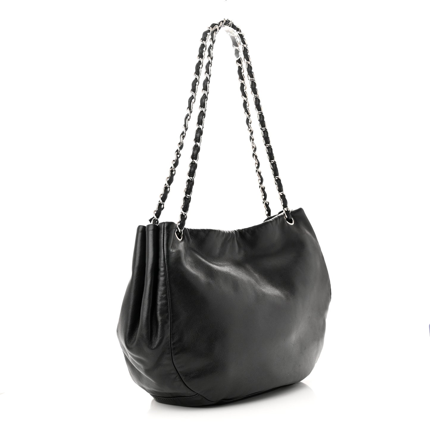Lambskin Sensual Hobo Black