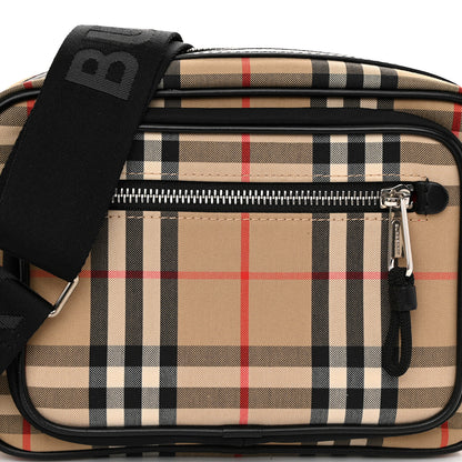 Burberry Canvas Check Paddy Messenger Archive Beige 7 of 9