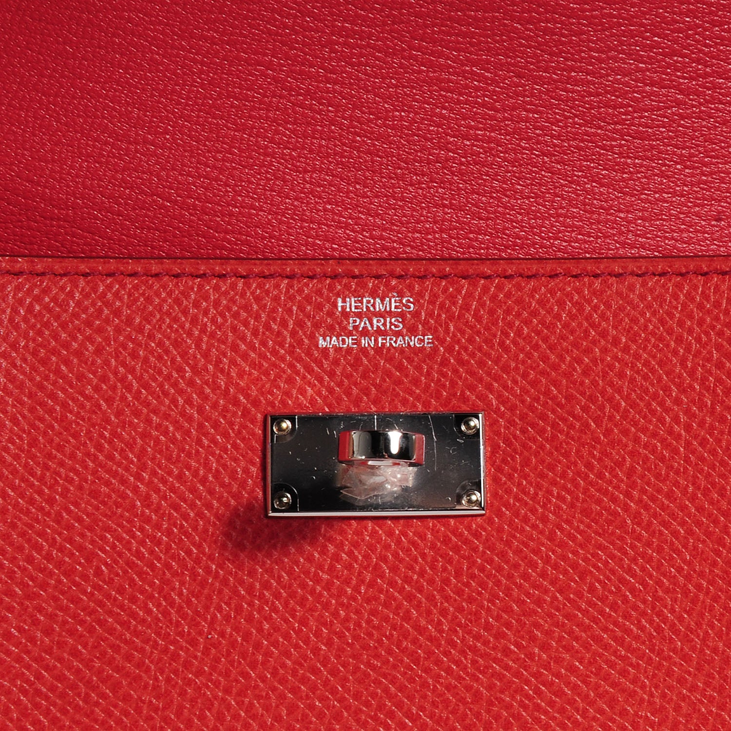 Hermes Epsom Flag Kelly Longue Wallet Corail Flamingo 6 of 9