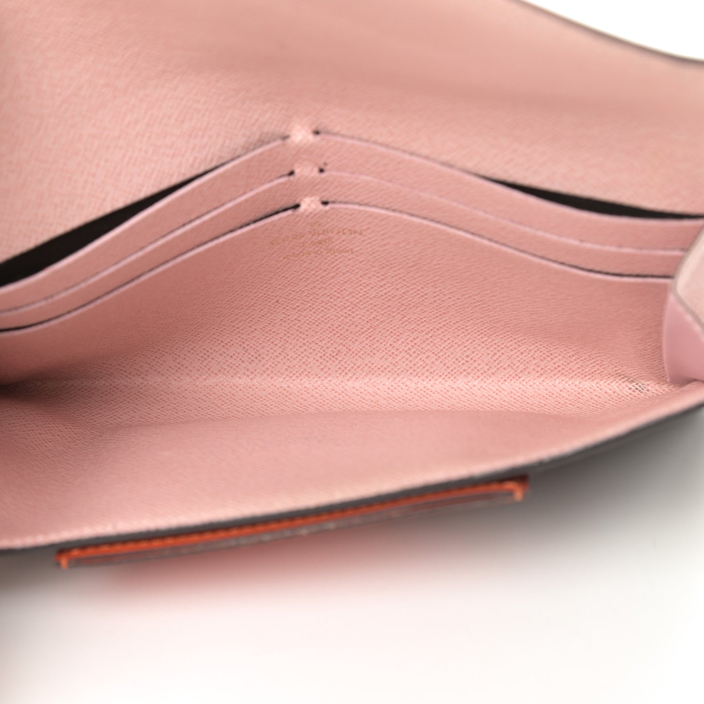 Monogram Jeanne Wallet Rose Ballerine