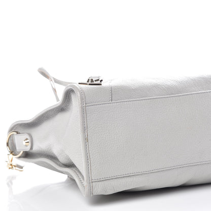 Balenciaga Chevre Gold Metallic Edge Hardware City Gris Perle 6 of 18