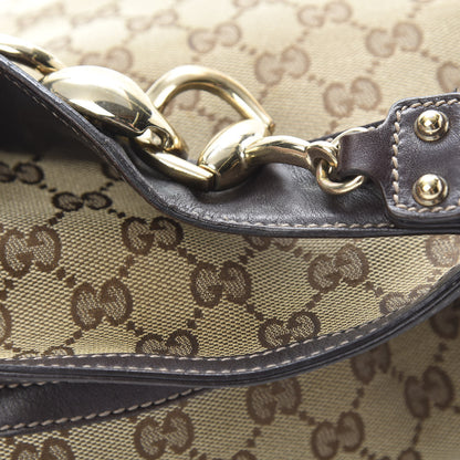 Gucci Monogram Medium Wave Hobo Dark Brown 11 of 11