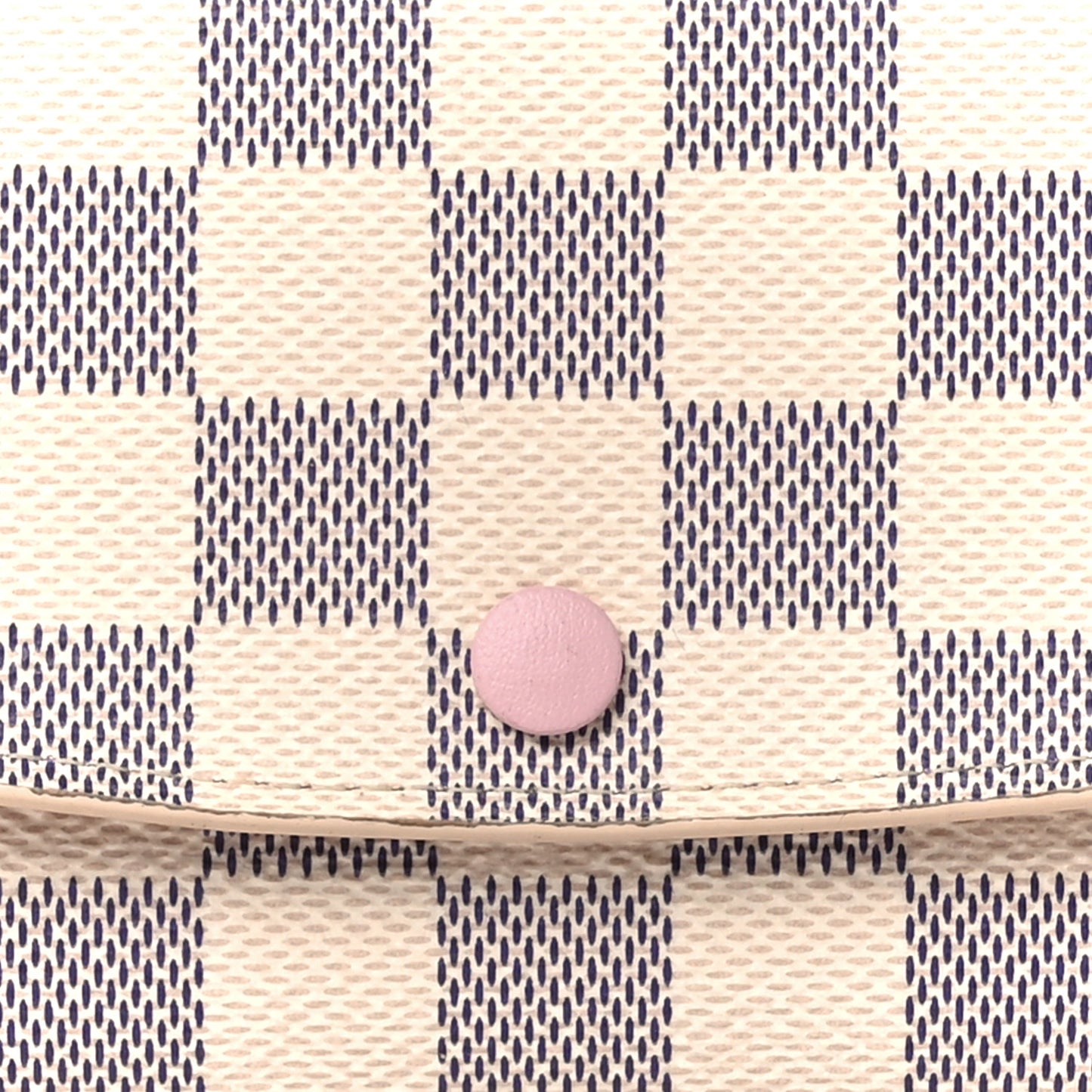Damier Azur Emilie Wallet Rose Ballerine