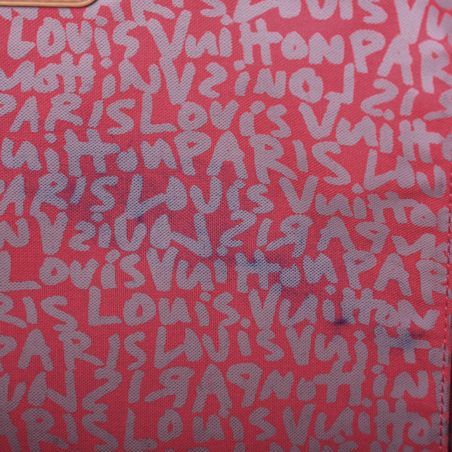 Louis Vuitton Monogram Graffiti Neverfull GM Fuchsia 9 of 13