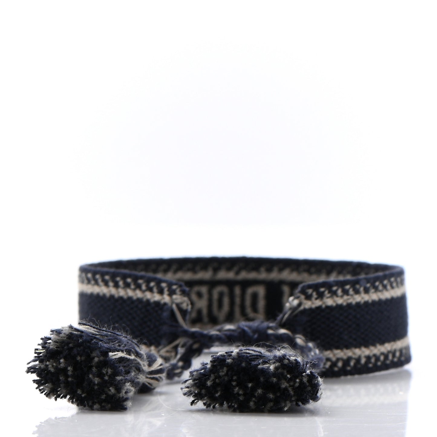 Woven Cotton J'Adior Friendship Bracelet Navy