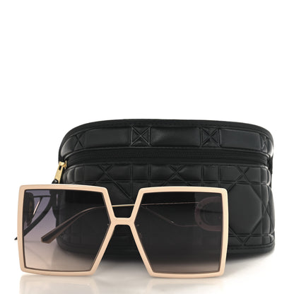 Christian Dior Square 30 Montaigne Sunglasses Beige 8 of 8