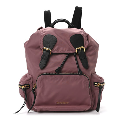 Burberry Nylon Medium Rucksack Backpack Mauve Pink 1 of 10