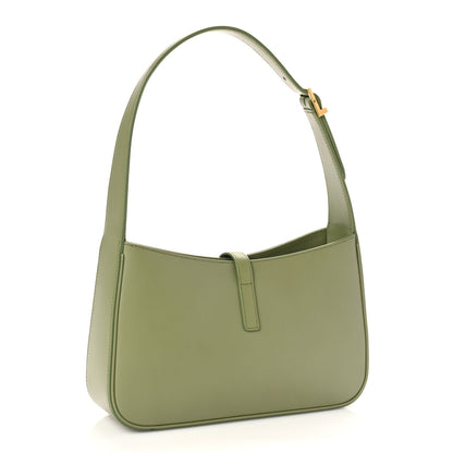 Saint Laurent Smooth Calfskin Le 5 A 7 Hobo Pistache 3 of 8