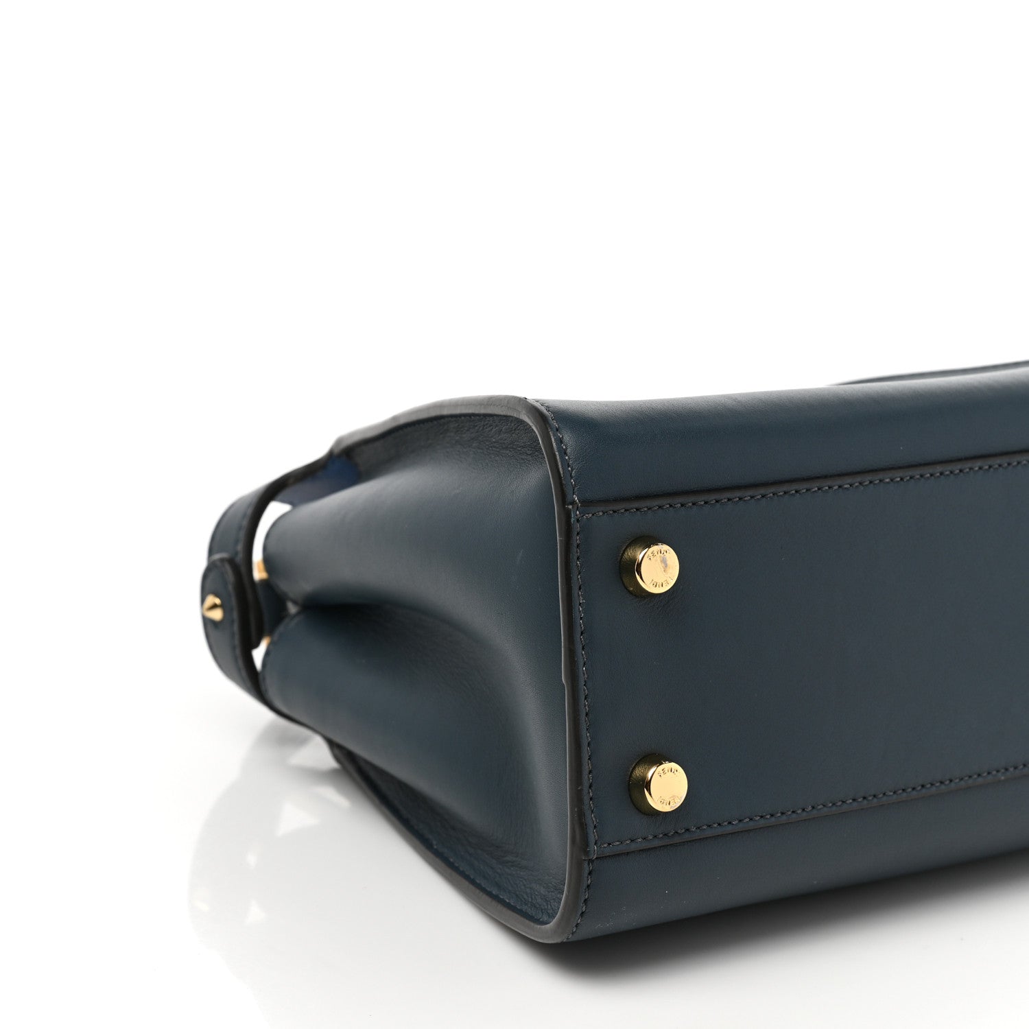 Fendi Vitello Tahiti Nappa Medium Peekaboo Iconic Essentially Satchel Notturno Grigio Polvere Nebula 7 of 8