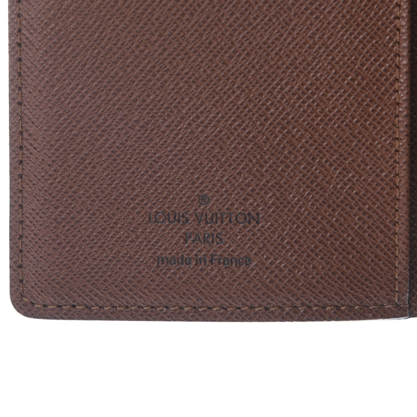 Monogram Checkbook Holder Case Wallet