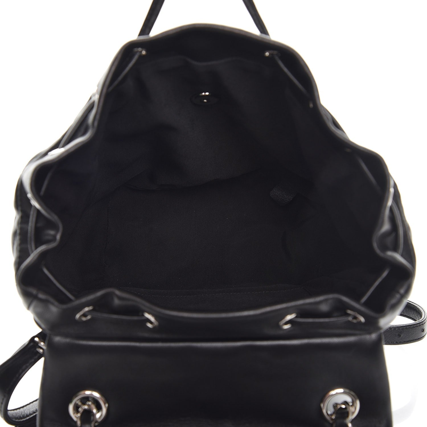 Chanel Lambskin Quilted Small Urban Spirit Backpack Black 5 of 8
