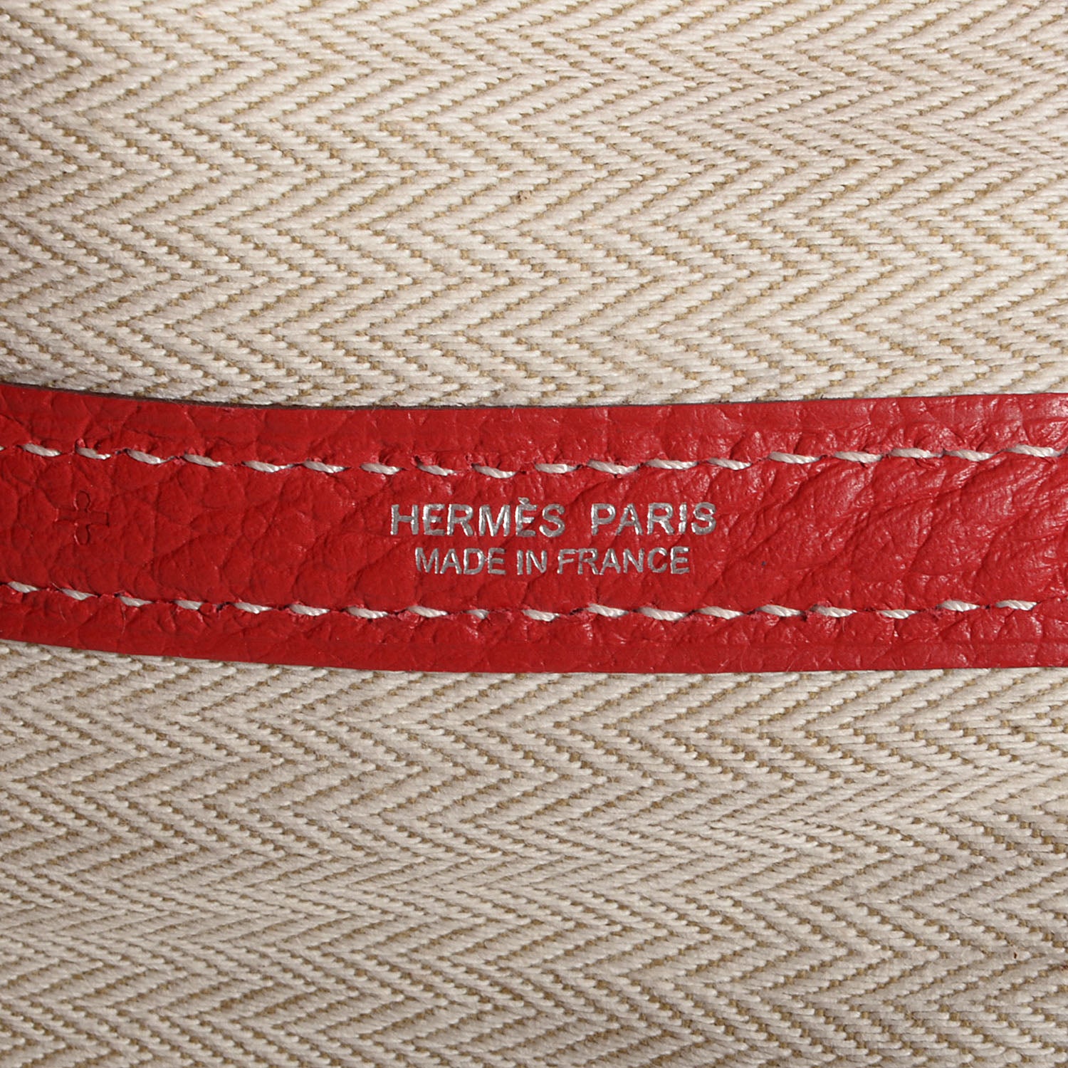 Hermes Vache Country Garden Party 36 MM Rouge Casaque 10 of 14