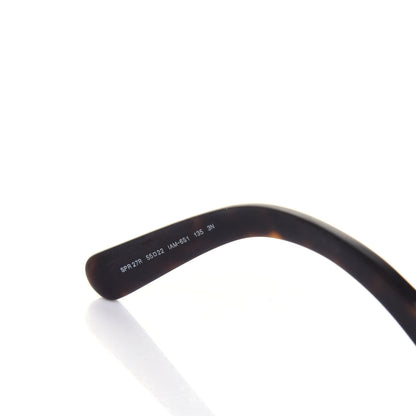 Prada Wooden Baroque Sunglasses SPR 27R Black Tortoise 5 of 7