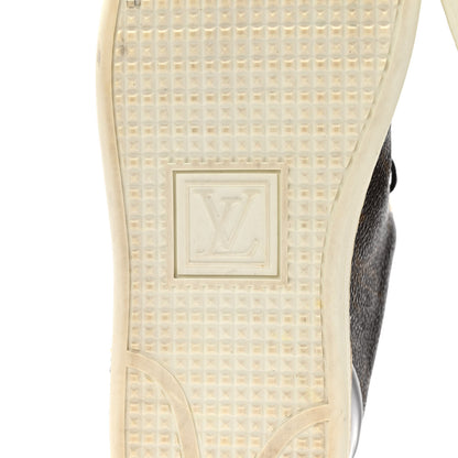 Louis Vuitton Patent Monogram Frontrow Sneakers 37 6 of 9