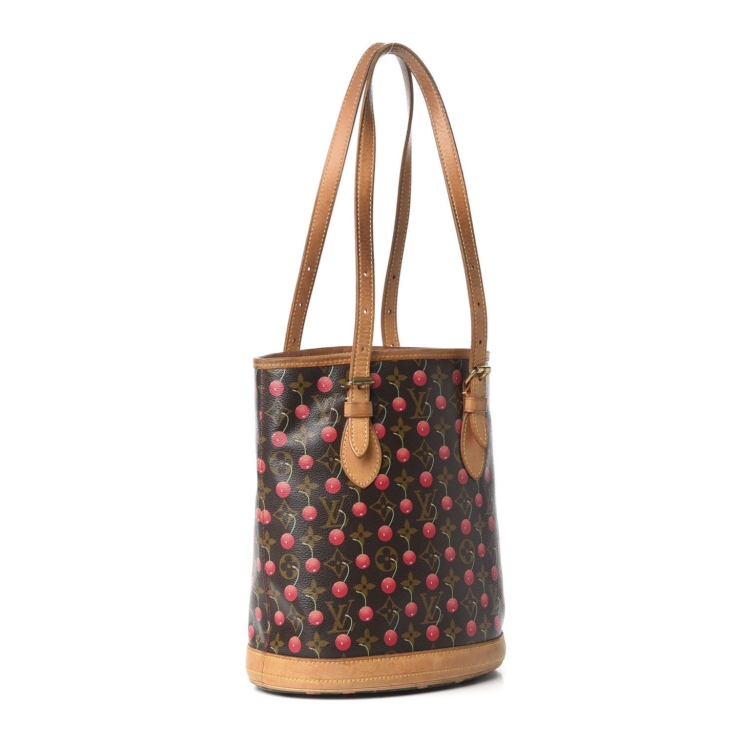 Monogram Cerises Bucket Bag