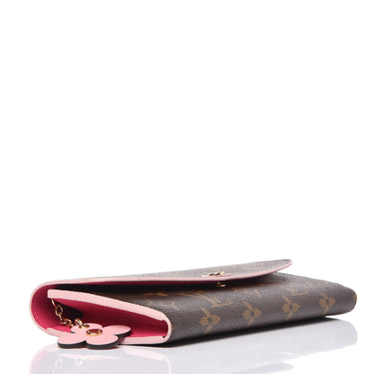 Louis Vuitton Monogram Bloom Flower Emilie Wallet 4 of 9