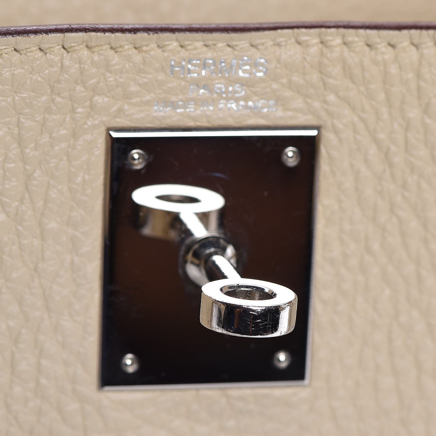 Hermes Taurillon Clemence Kelly Retourne 28 Parchemin 34 of 38