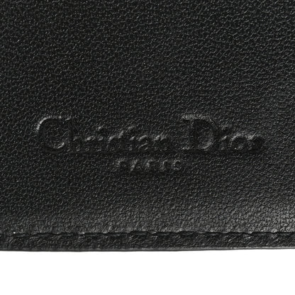 Christian Dior Lambskin Cannage Small Lady Dior Flap Card Holder Black 6 of 8