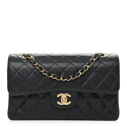 Chanel Caviar Quilted Small Double Flap Black 1 of 10