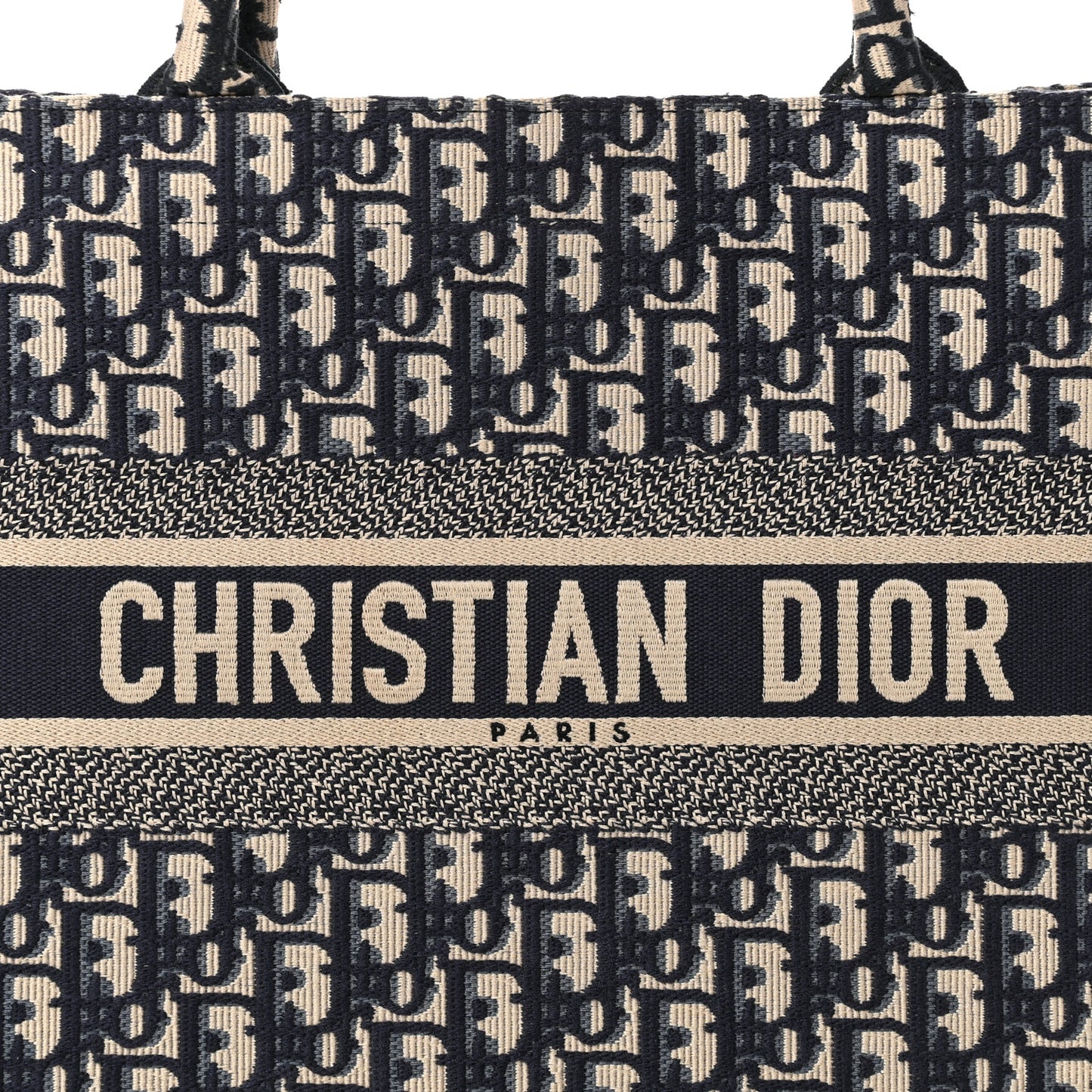 Oblique Medium Book Tote Blue Multicolor