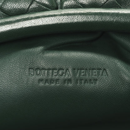 Bottega Veneta Nappa Maxi Intrecciato The Pouch Oversized Clutch Raintree 6 of 11