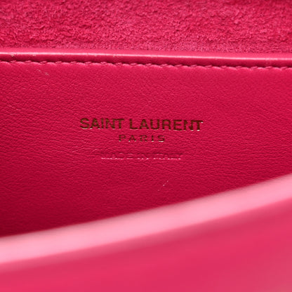 Saint Laurent Calfskin Monogram Baby Cabas Fuchsia 5 of 15