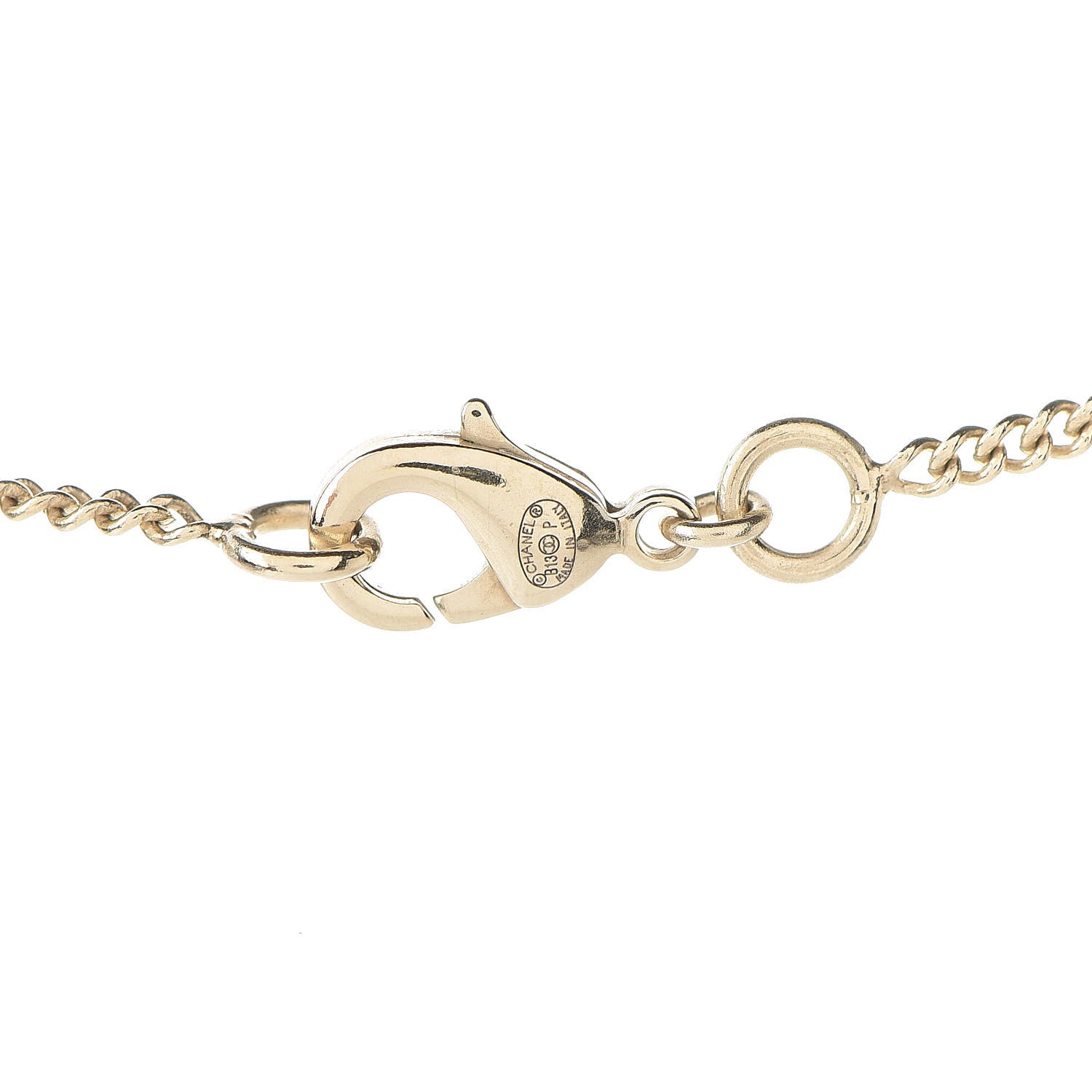 Chanel No 5 CC Necklace Gold 5 of 5