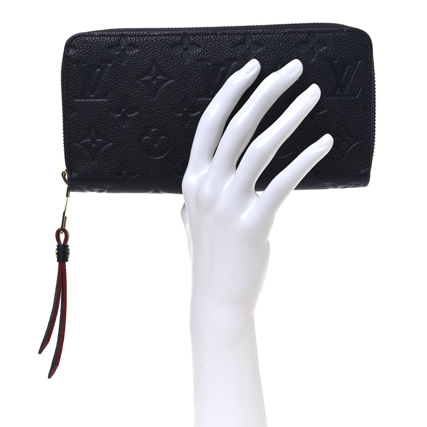Louis Vuitton Empreinte Zippy Wallet Marine Rouge 2 of 10