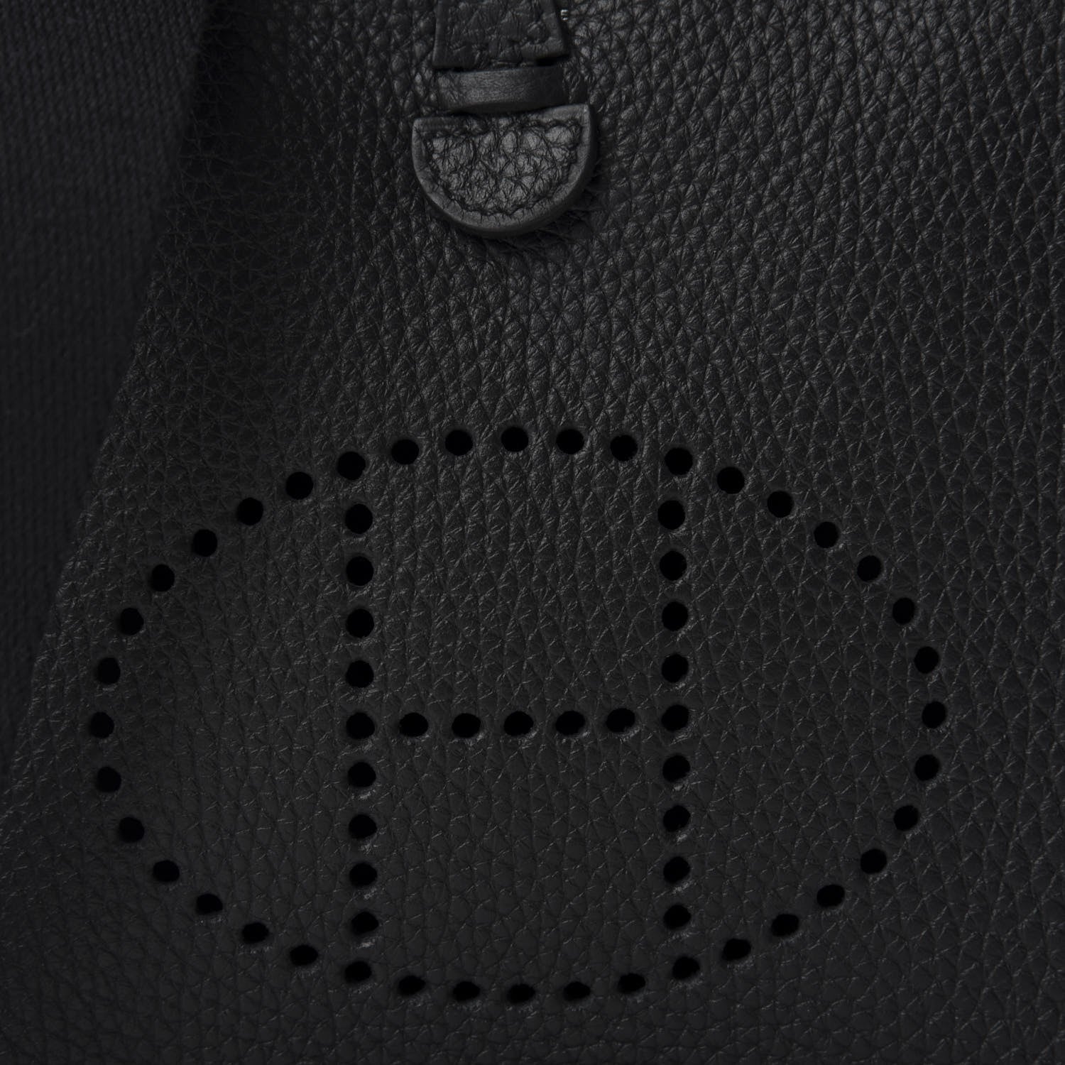 Hermes Taurillon Clemence Evelyne TPM Black 10 of 11